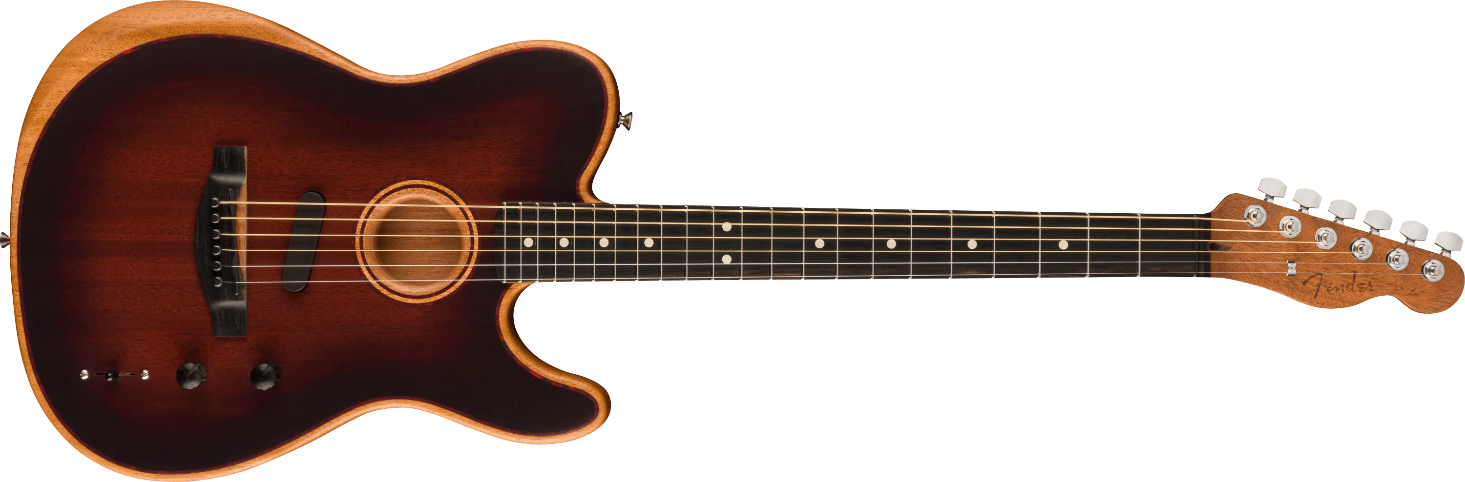American Acoustasonic® Telecaster® All-Mahogany - Image 3