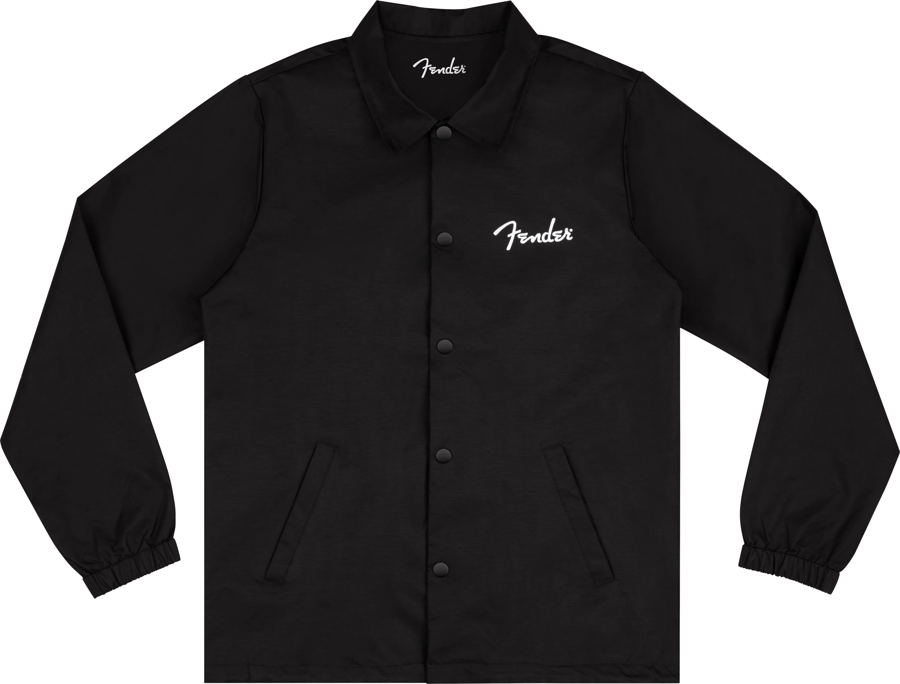 Fender® Spaghetti Logo Coaches Jacket - Image 4