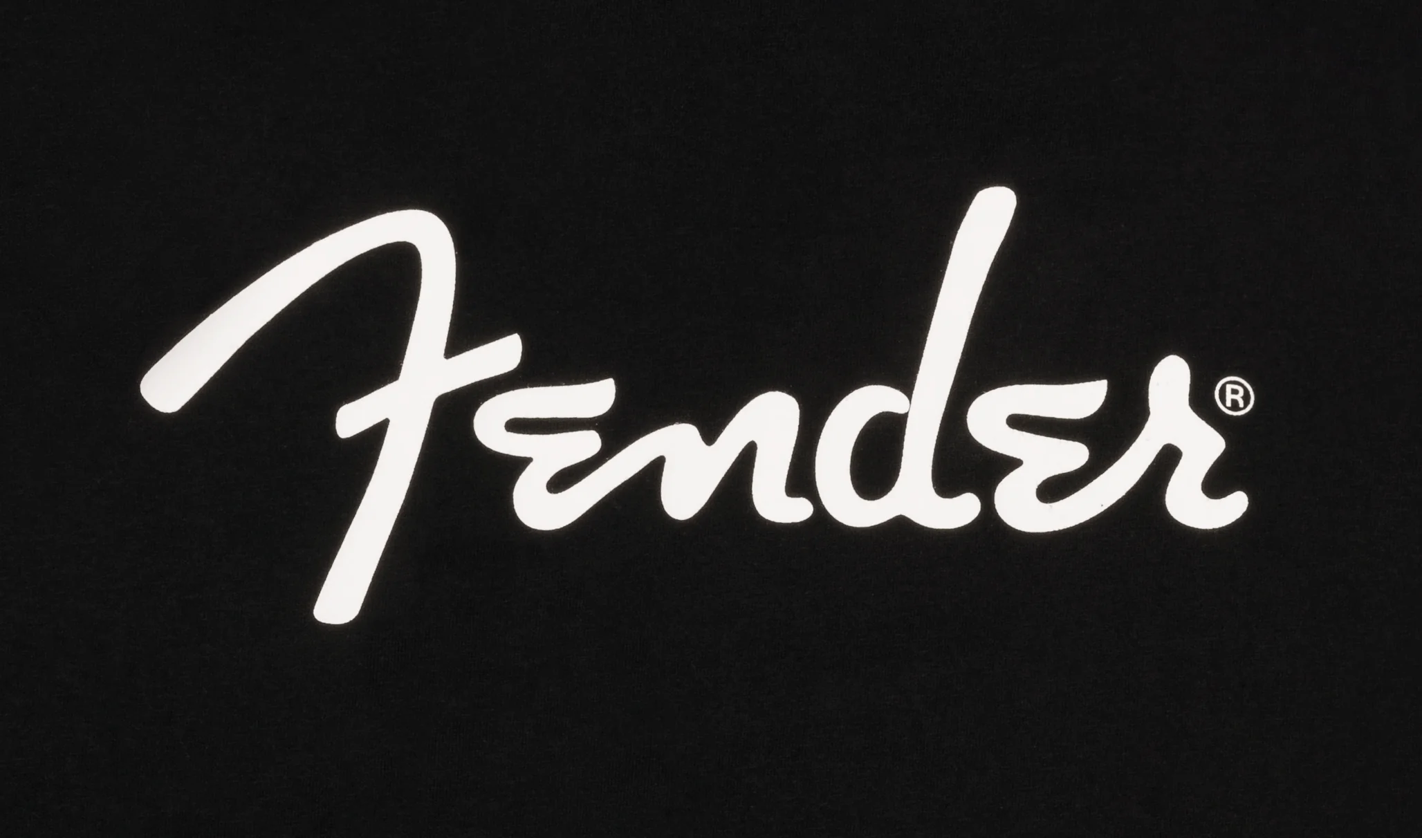 Fender® Spaghetti Logo Long-Sleeve T-shirt, Black - Image 2
