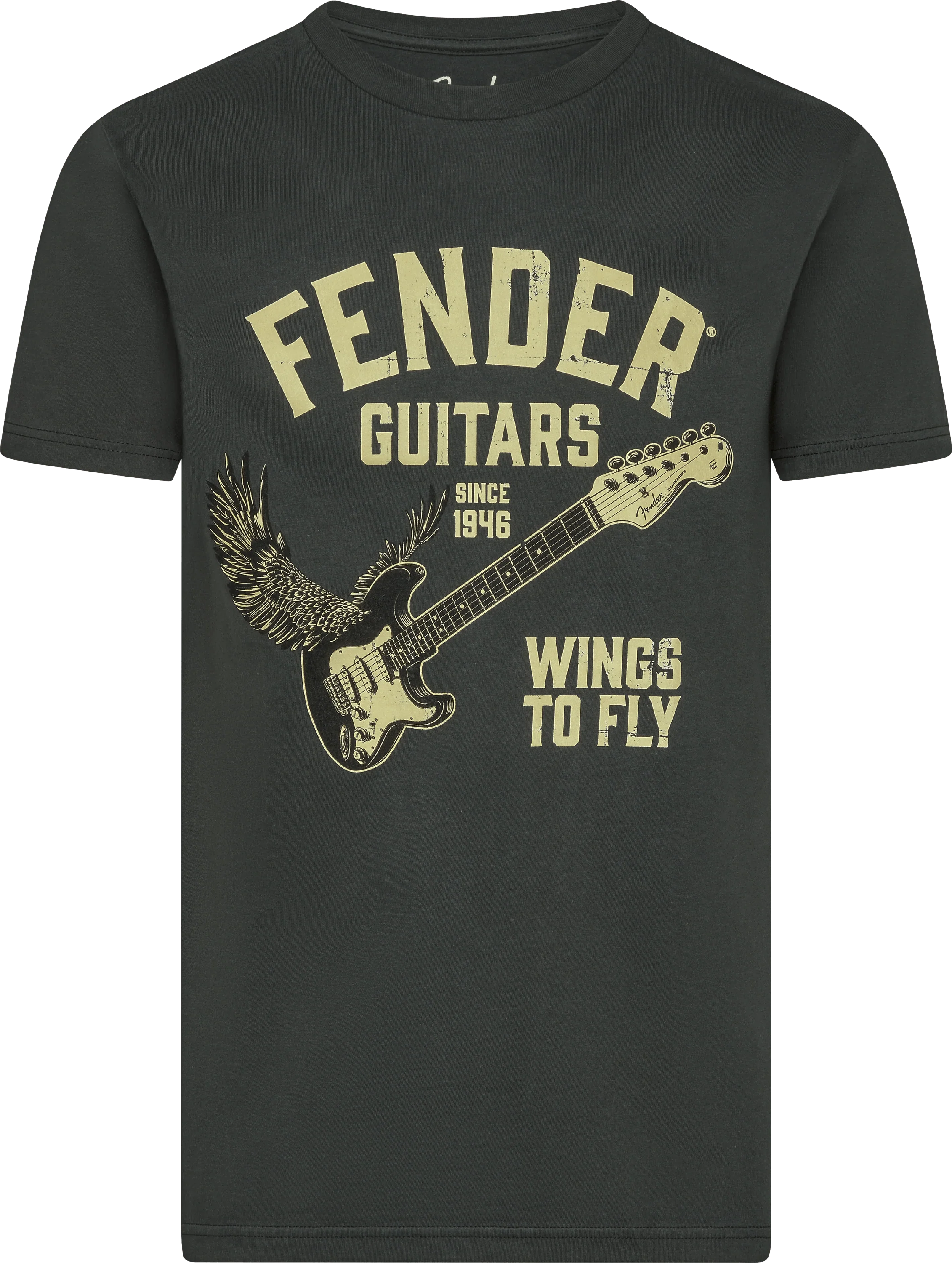 Fender® Wings To Fly T-Shirt, Vintage Black - Image 7
