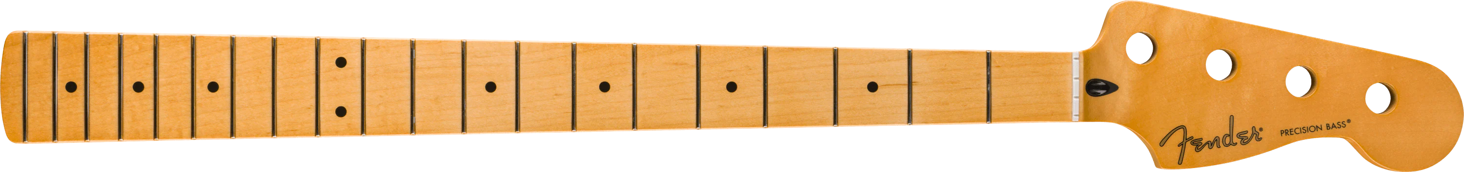 Player II Series Precision Bass® Neck, 22 Medium Jumbo Frets, 9.5", Modern "C" - Image 3