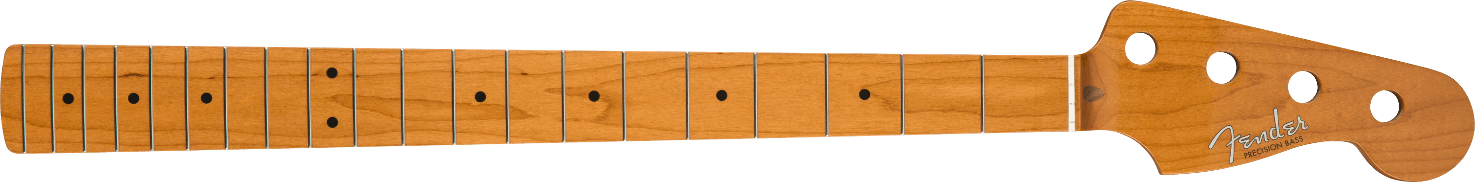 Roasted Maple Vintera® '50's Precision Bass® Neck, 20 Vintage Frets, 7.25", "C" Shape