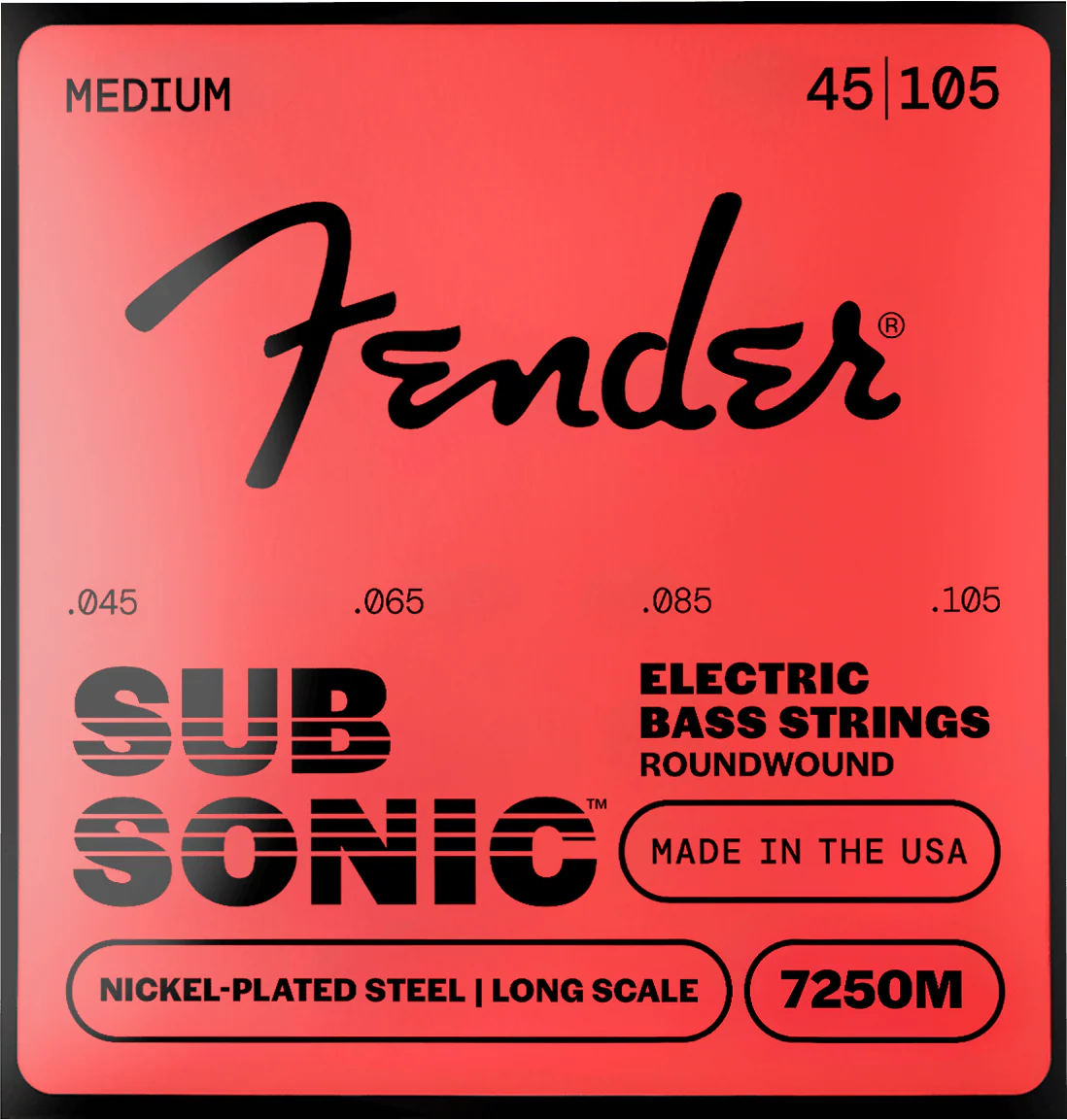 SubSonic™ 7250 Nickel-Plated Steel Bass Strings - Image 4