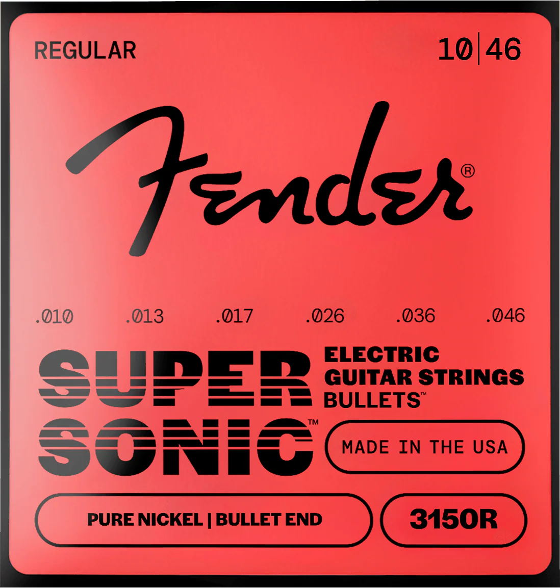SuperSonic™ Bullets™ 3150 Pure Nickel Guitar Strings - Image 4
