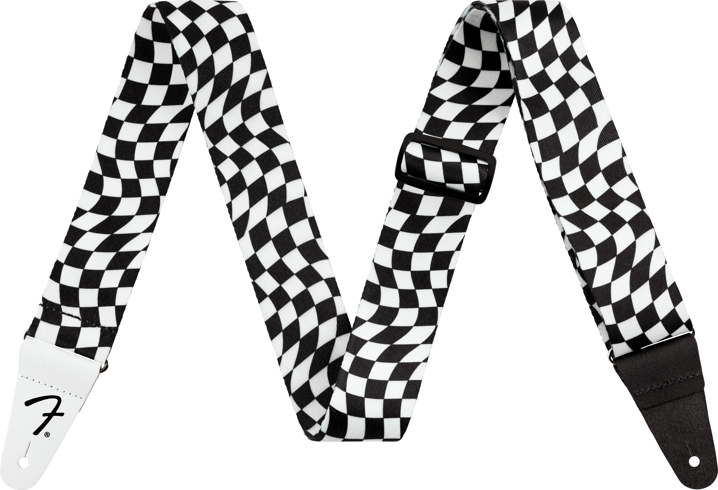 Wavy Checkerboard Polyester Strap - Image 6